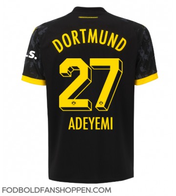 Borussia Dortmund Karim Adeyemi #27 Udebanetrøje 2023-24 Kortærmet